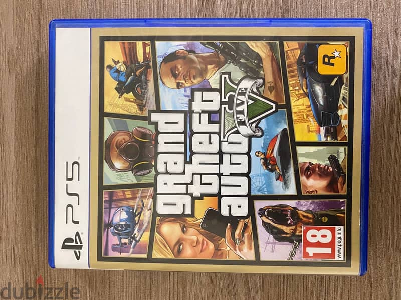 GTA V PS5 || Used like new 1
