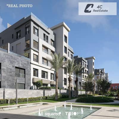 Receive immediately a fully finished corner duplex - open view - prime location in the Trio Gardens compound - للبيع في تريو جاردنز نيو كايرو Receive immediately a fully finished corner duplex - open view - prime location in the Trio Gardens compound - للبيع في تريو جاردنز نيو كايرو