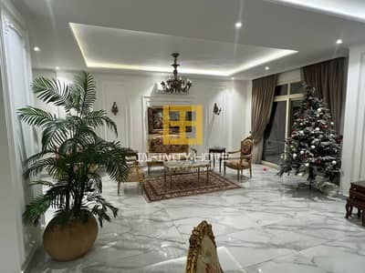 دوبلكس 500م  بجنينة 180م في النخيل | 3 غرف + غرفة ناني | متشطب بالكامل وجاهز للسكن
