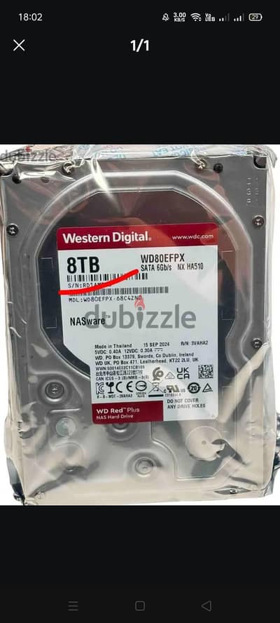 WD Red Plus 8TB