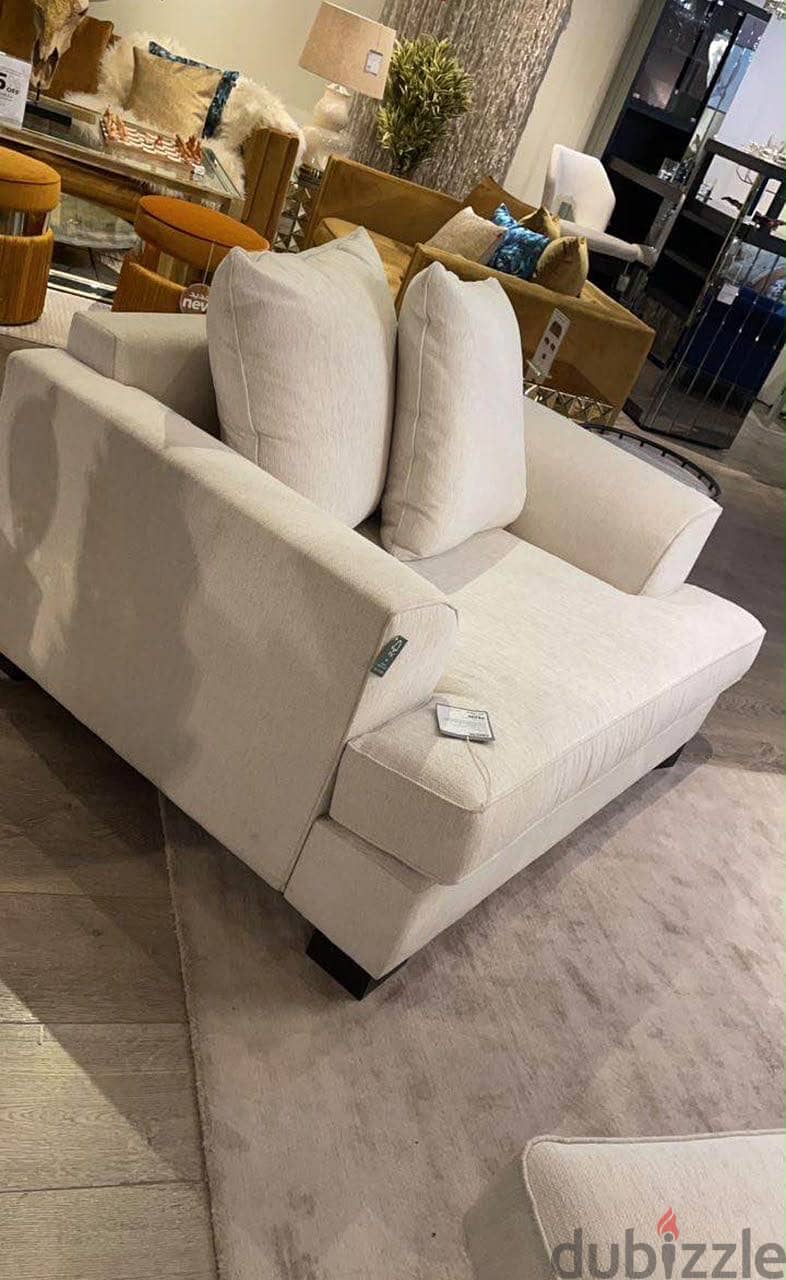 U shape sofa with arm chair 2