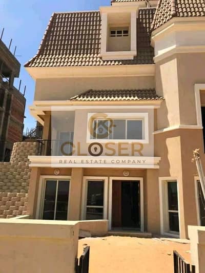 Last standalone villa available for immediate sale in a prime location at Sarai (Suez Road), with an installment plan.