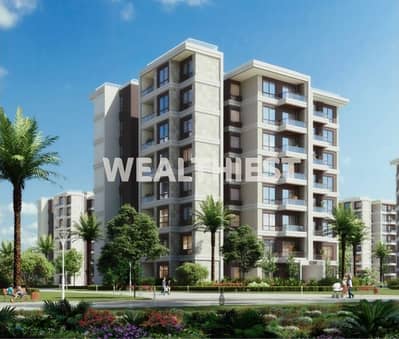For Sale by Installments | 98 m² Apartment | Wide Garden View | North Facing | Company Finishing – B1 Noor | Madinaty