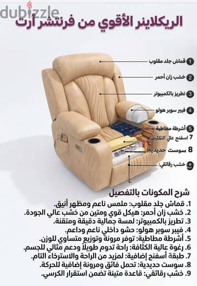 كراسي ليزي بوي (Lazy Boy) للاسترخاء بأعلى الخامات وأفضل الأسعار