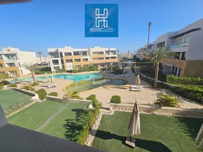شاليه 100م لاجون فيو للبيع في ازها السخنة ريسيل بافضل سعر في الماركت - Azha Sokhna