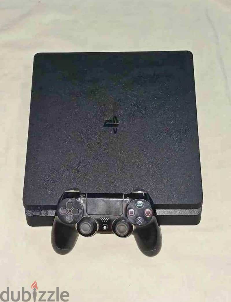 Playstation 4 slim 1TB With controller and CDs 1