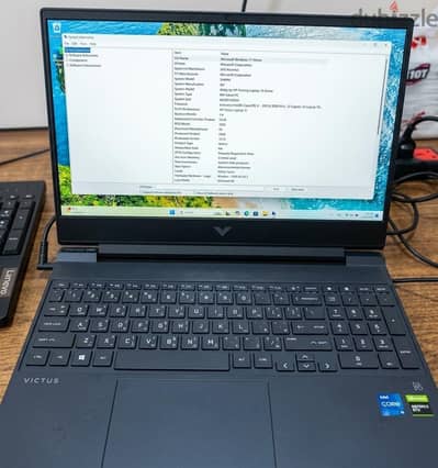 hp victus 15gaming /Core i5  13th/ RTX 3050 (6GB)/ 8GB RAM/512GB SSD