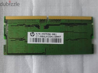 رام 16 جيجا DDR5 لابتوب