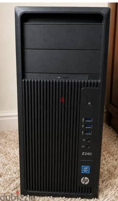 كيسه hp z240 tower workstation i7 7500 ram 16 ddr4 بسعر ممتاز