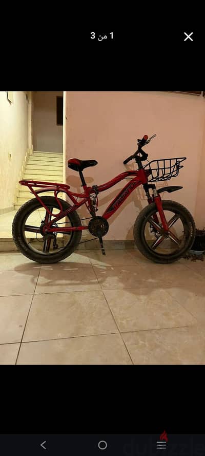 عجله دبابه ايطالينو جنط مقاس 20/400 حالتها جيده جدا للبيع