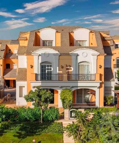 Twin house for sale below market price—immediate delivery—in a prime location overlooking the landscape at Layan Sabbour, New Cairo.  Layan Sabbour  S