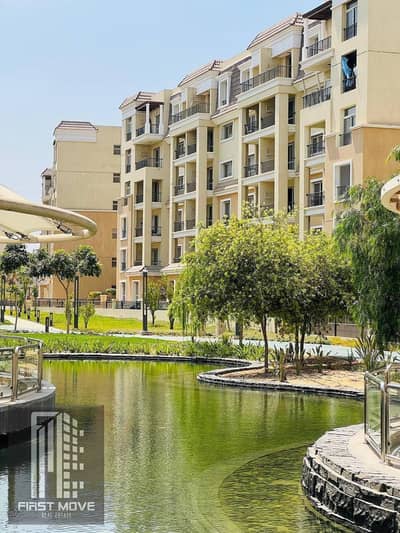 50% discount on cash price | 112m apartment with a unique view for sale inside Sarai - Esse Phase (Sheya) - New Cairo - Fifth Settlement - 2 bedrooms