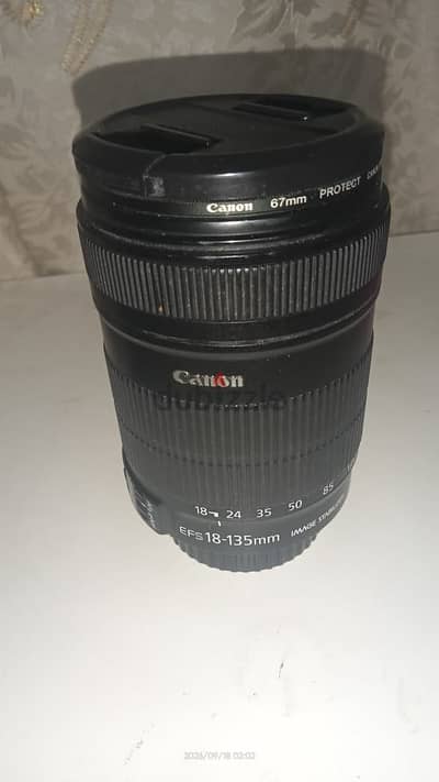 عدسة Canon 18-135mm STM