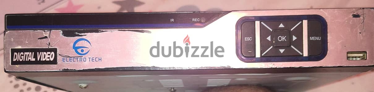 جهاز كاميرات مراقبه DVR ElectroTec ٤ كاميرات. مع هارد ويسترن ١ تيرا