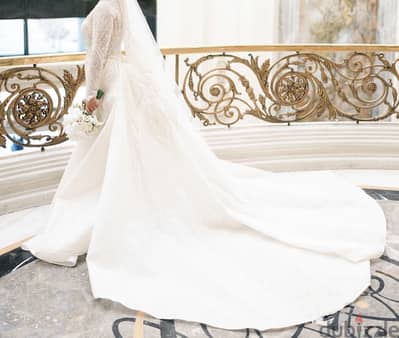 فستان فرح ابيض Handmade