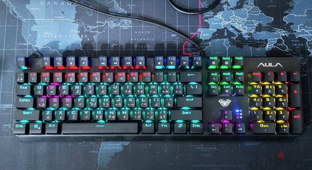 aula mechanical keyboard blue switch 2