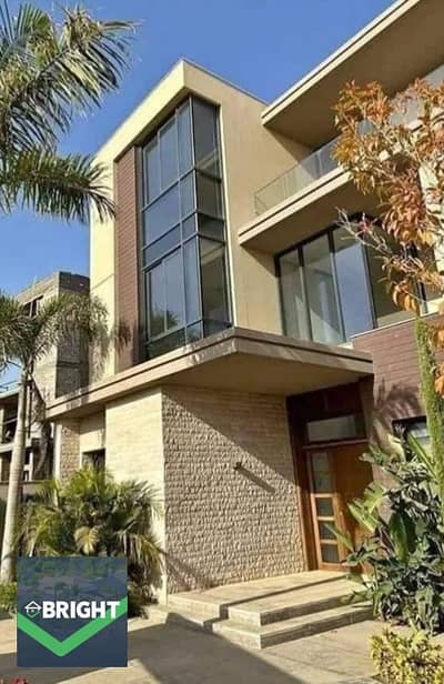بفيو مباشر لاندسكيب فيلا 455م - 3غرف + غرفة ناني - وبأرخص سعر ف الماركت فقط ف سعادة التجمع الخامس  بالتقسيط فأحجز مكانك في saada new cairo