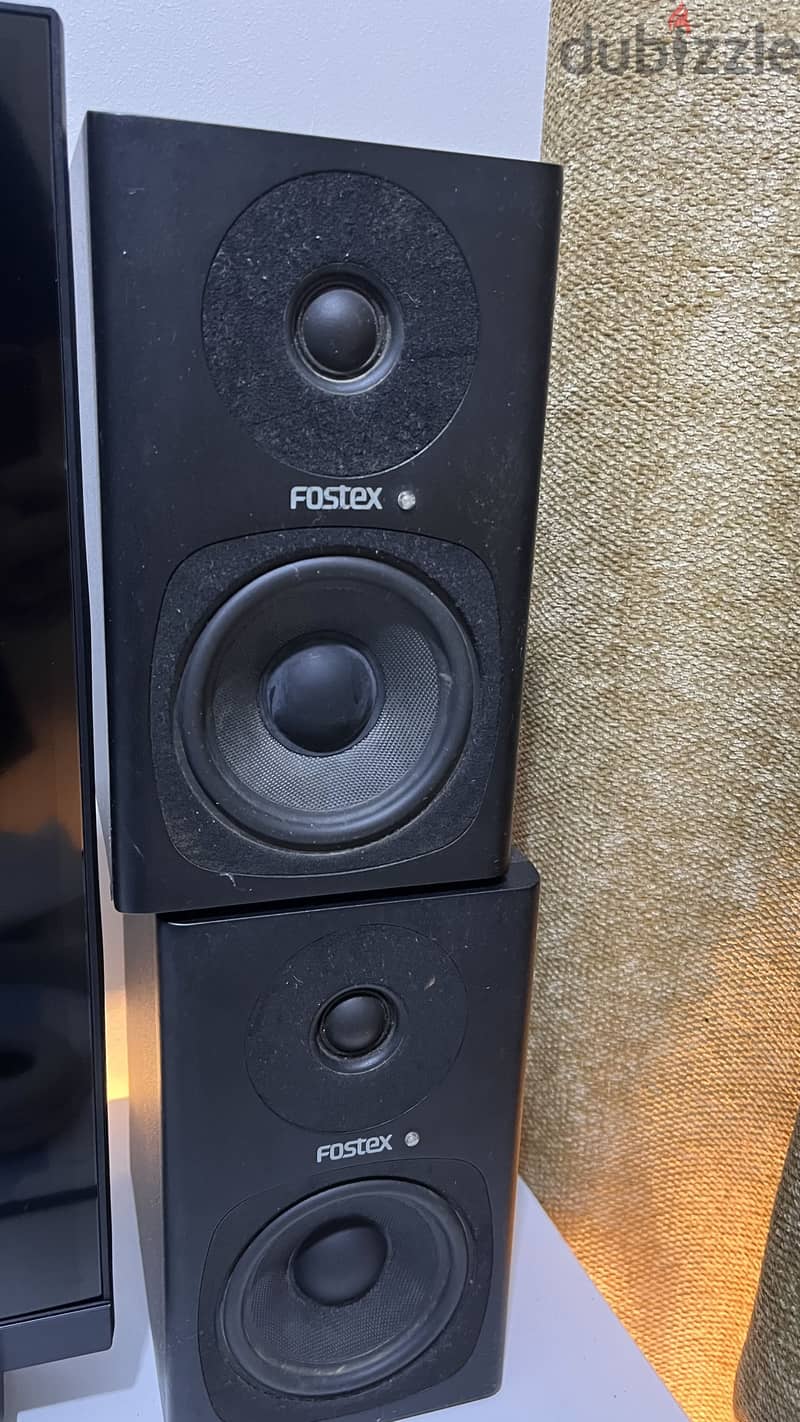 Fostex studio speakers 1
