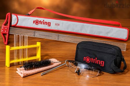 مسطرة روترينج حرف T ٨٠ سم + ادوات معمل كيمياء