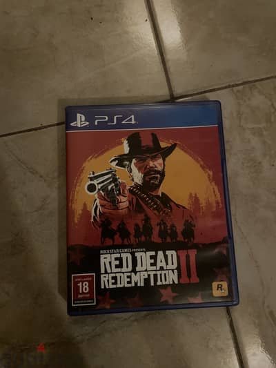 Red dead redemption 2 الاصليه ps4