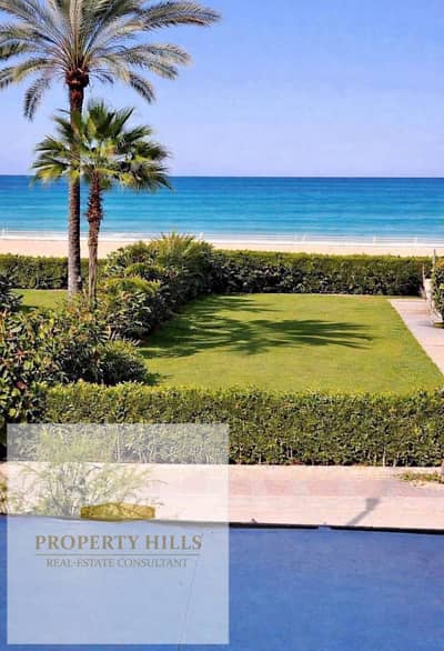 Villa in El Gouna ready furnished at a bargain price with a full sea view