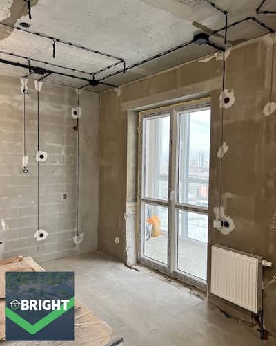 Apartment for sale in Bloomfields, 76 sqm, Core & Shell finish, ready for immediate delivery, and situated in a prime location within the compound.