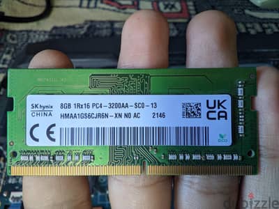 8GB 3200MHz SODIMM Laptop Ram