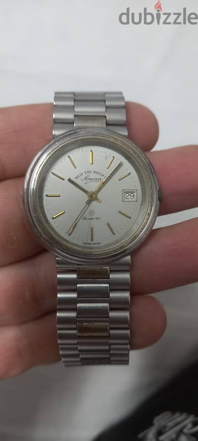 ساعه يد رجالية كلاسيكيه من ماركة west end watch co