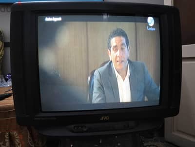 تليفزيون 21 بوصة jvc بحاله ممتازة