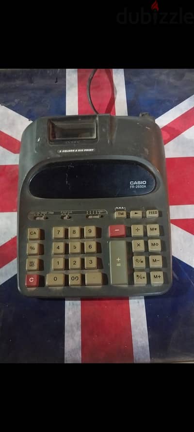 اله casio كهربا مزوده بطابعه ورق شغاله محتاجه بكر ورق فقط حاله محترمه.