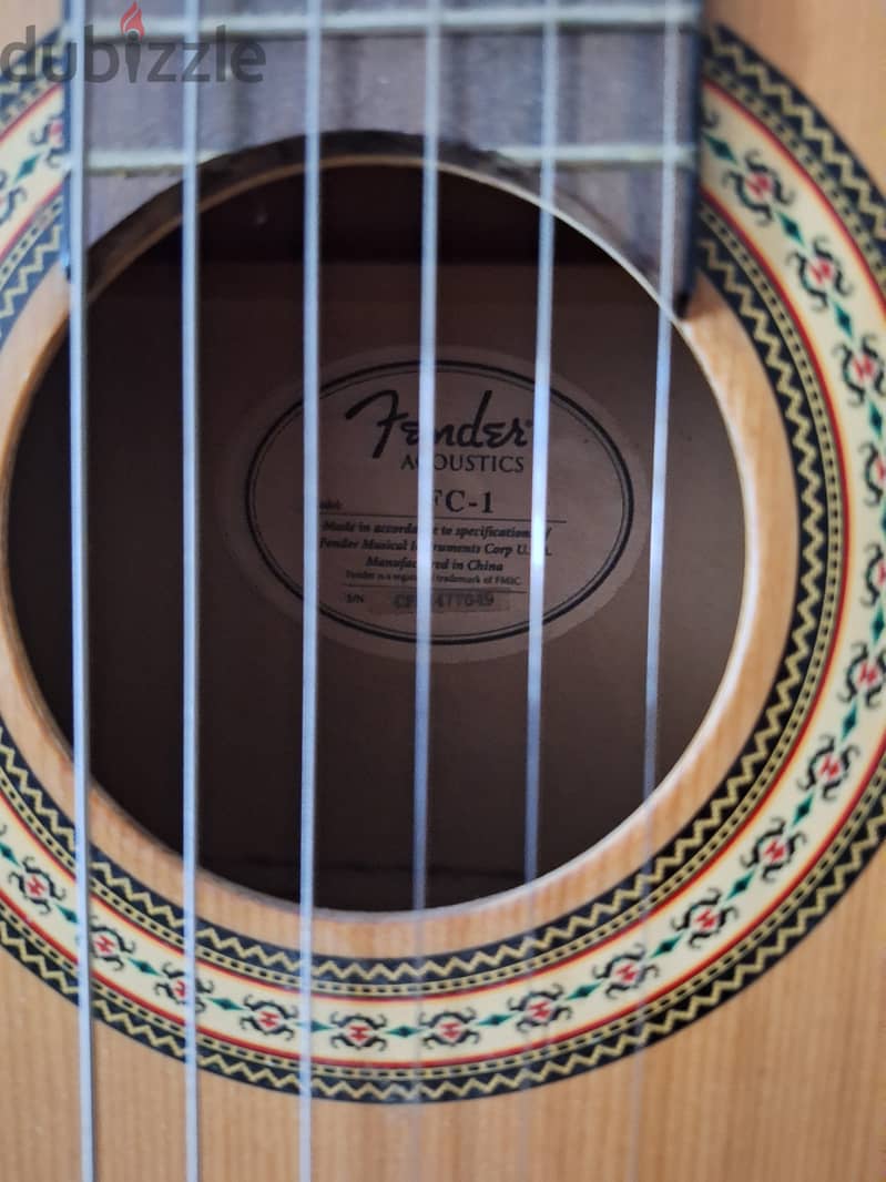 Fender classical Guitar 1