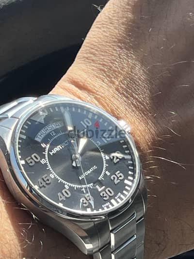 Hamilton khaki Pilot Day date 42mm Auto the cooper