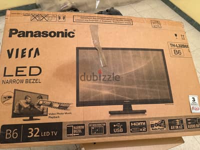 Panasonic led TV و معاة طربيزة