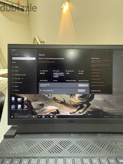 Dell G15 5510- Gaming Laptop