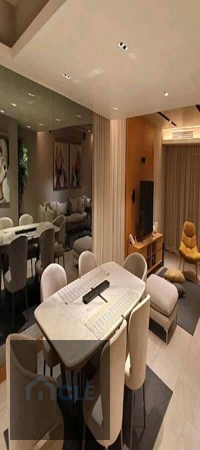 . A "super-lux" apartment—featuring high-end furnishings and state-of-the-art appliances—is for sale in one of Mohandessin’s , Al-Muqaddas Sherif St