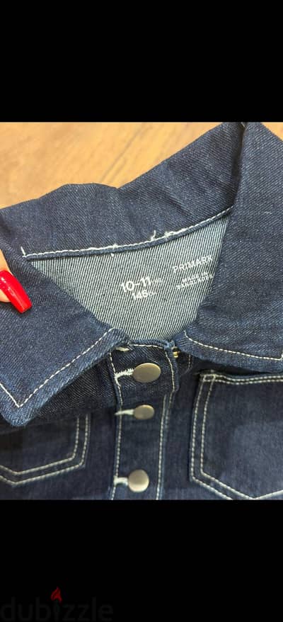 New Girls’ Denim Dress – Brand New