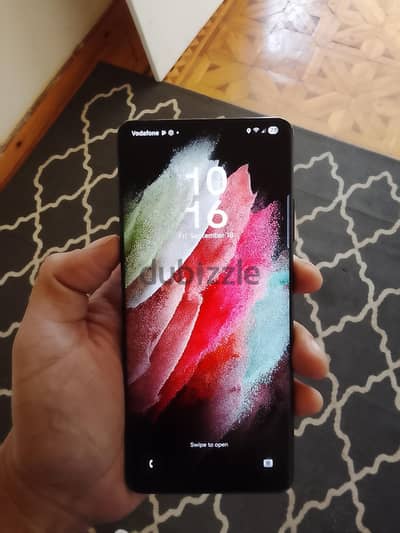 Samsung S21 Ultra 256GB 12Ram ب متفتحش قبل كده دون علبه ضريبه مدفوعه