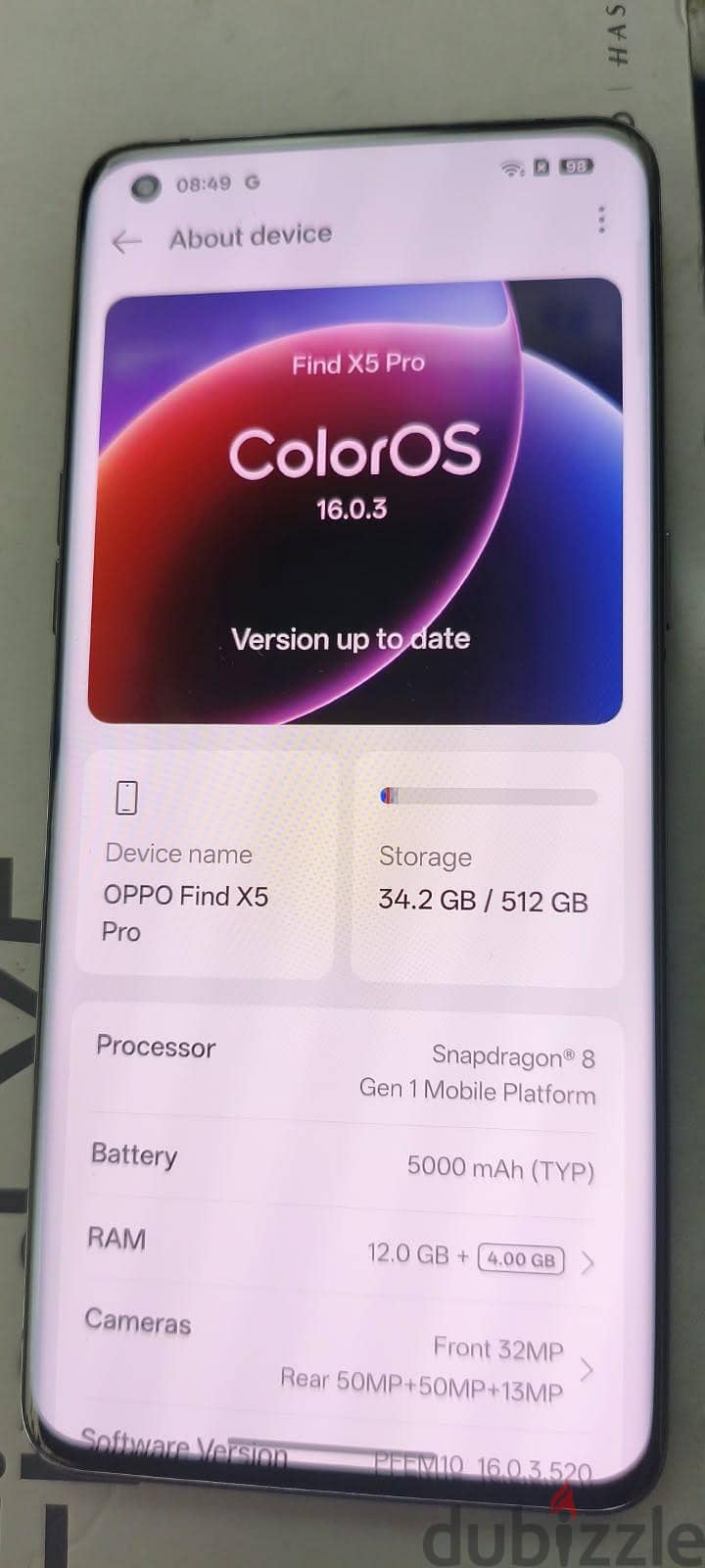 oppo Find x5 4