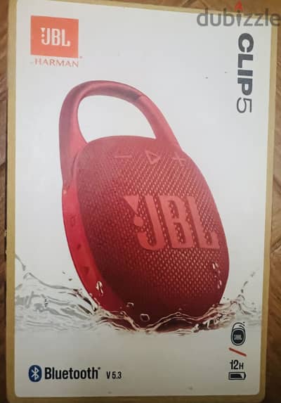 Brand New JBL Clip 5 Bluetooth Speaker - Sealed Box