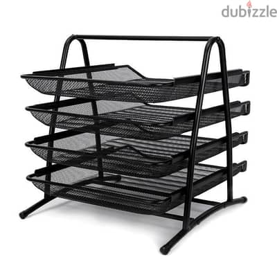 4-tier document tray