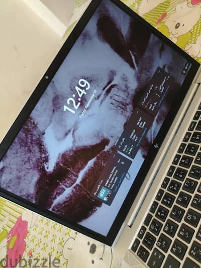 لابتوبHp EliteBook بحاله ممتازه