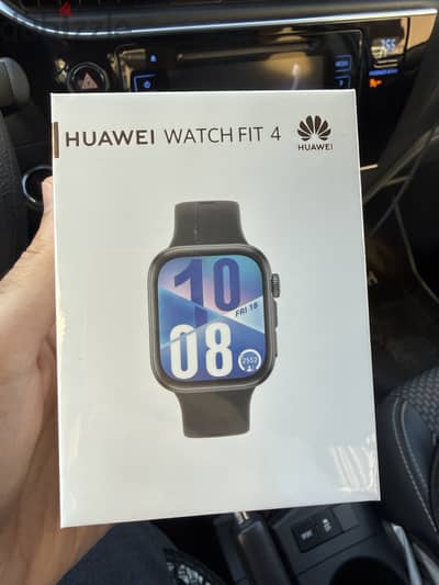 Huawei Watch Fit 4 Black جديدة بالكرتونة – لم تُفتح نهائيًا