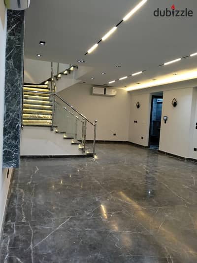 Townhouse for sale ready to move in ultra super lux finishing 204 sqm Model A sale includes kitchen ACs curtains and chandeliers in Al Rehab Villas