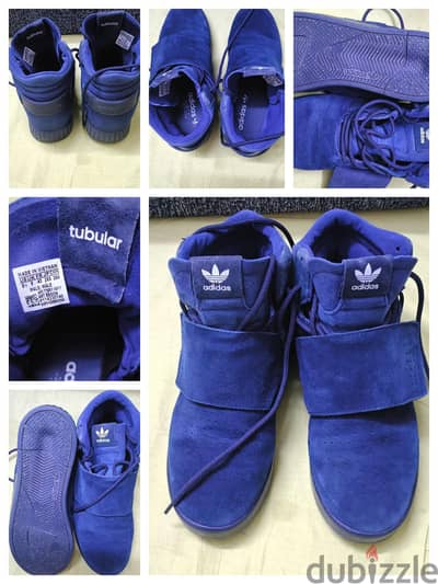 adidas tubular blue