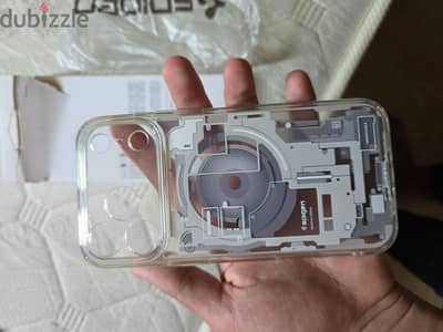 cover spgien 17 pro max جراب اسبجين ١٧ برو ماكس
