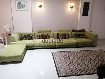 Furnished apartment with two bedrooms and 2 bathrooms, Al-Bustan Street, Sheikh Zayed