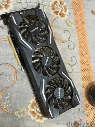 كارت شاشة   Gtx 1080 3 fans 8g