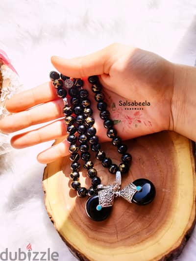 سبحه مرمر ٣٣ حبه