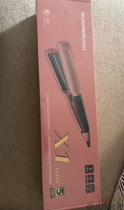 Hair straightener Rushbrush X1 infra