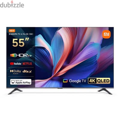 XIAOMI TV A Pro 55 Inch, QLED 4K, 120Hz
